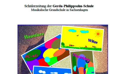 Das Ziegenblatt Ausgabe 1 – Die Schülerzeitung der Gerda-Philippsohn-Schule
